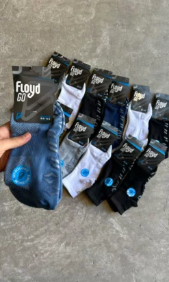 FLOYD ART GO 447 SOQUETE ANTIDESLIZANTE SPORT DE HOMBRE PACK X12