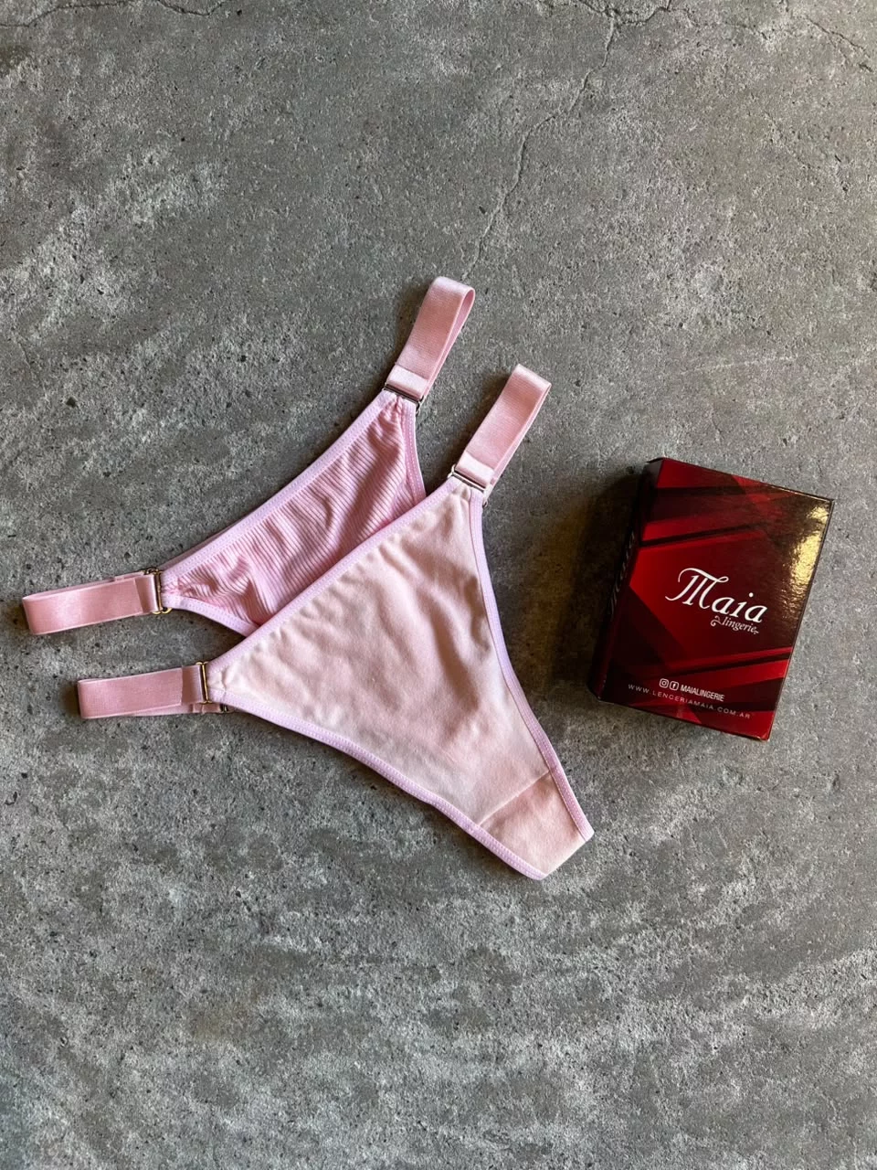 MAIA ART 510 COLA LESS REGULABLE ROSA PACK X2