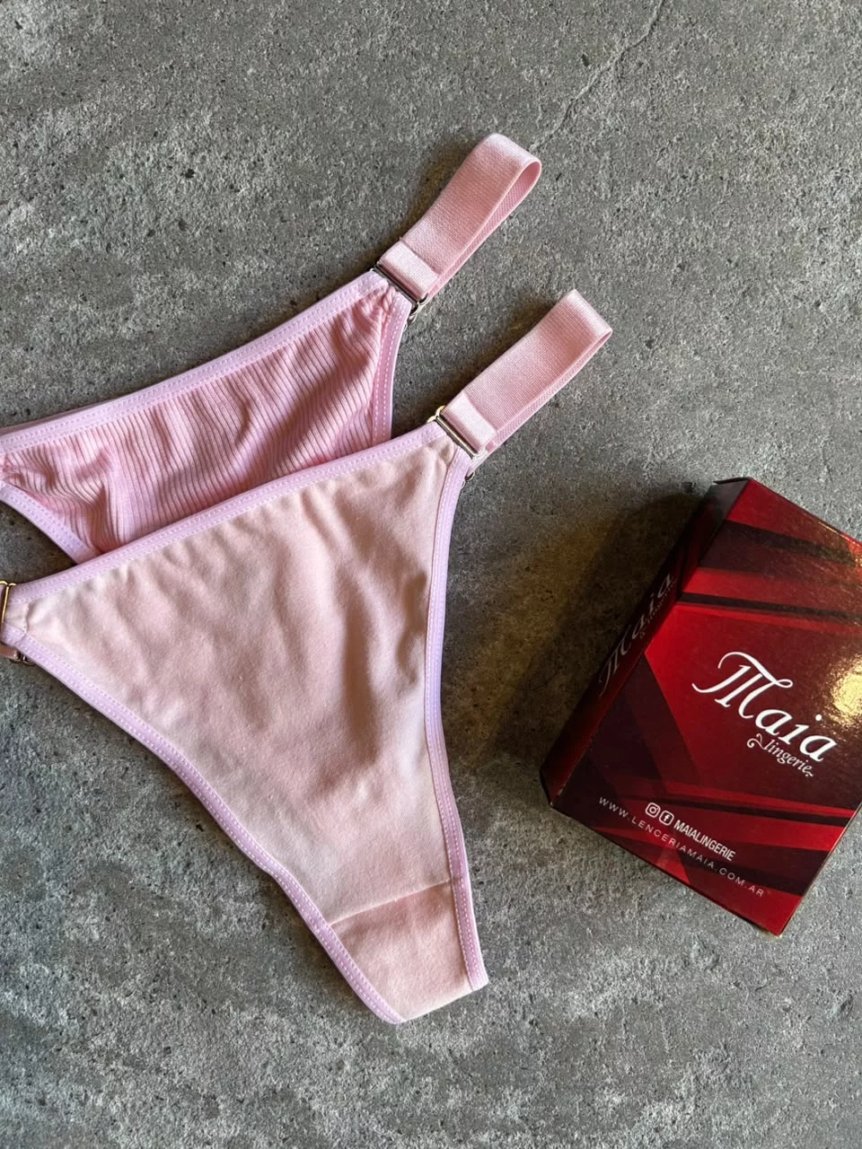 MAIA ART 510 COLA LESS REGULABLE ROSA PACK X2 - Imagen 2